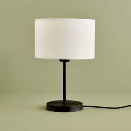 Opviq Lámpara de Mesa AYD-3420 Blanco y Negro